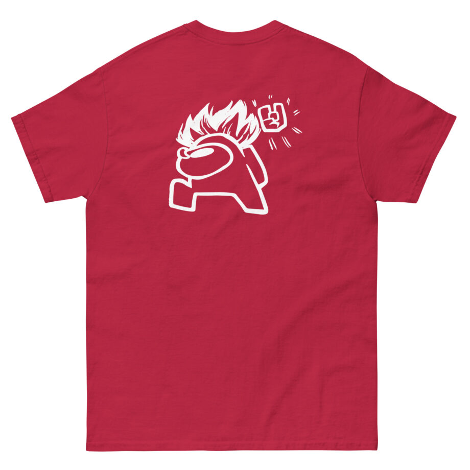 Among Us Metal Red Unisex classic tee