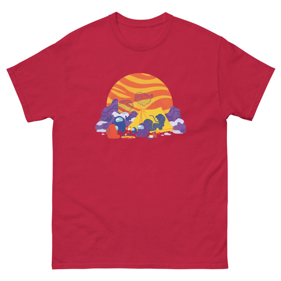 Among Us Polus Camping Unisex classic tee