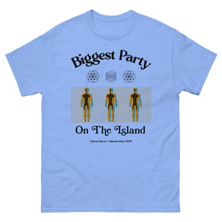 Calvin Harris Ushuaia Higher Island Party Unisex classic tee