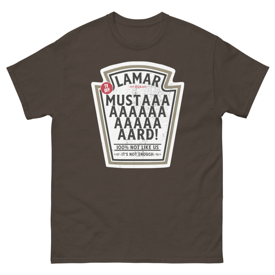 Kendrick Lamar Mustard Tv Off Unisex classic tee