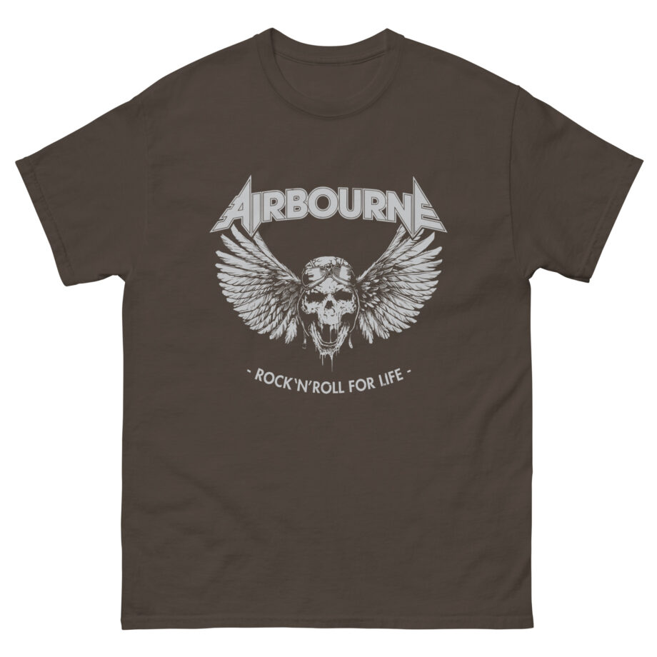 Airbourne Rock N Roll for Life Unisex classic tee