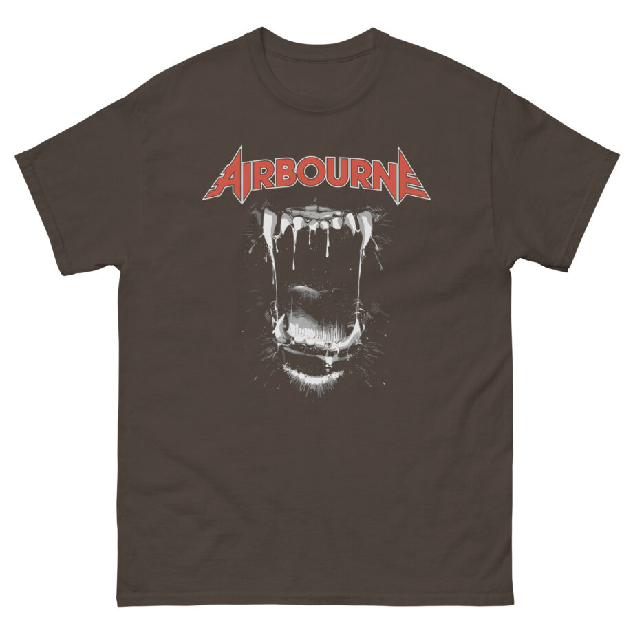 Airbourne Black Dog Barking Tracks Unisex classic tee