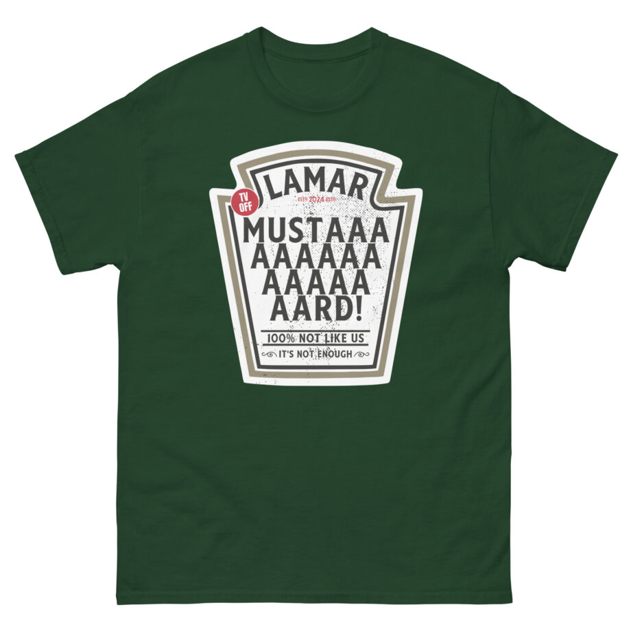 Kendrick Lamar Mustard Tv Off Unisex classic tee