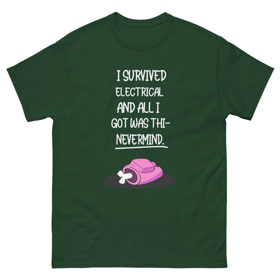 Among Us  Not Quite Survived Electrical Unisex classic tee