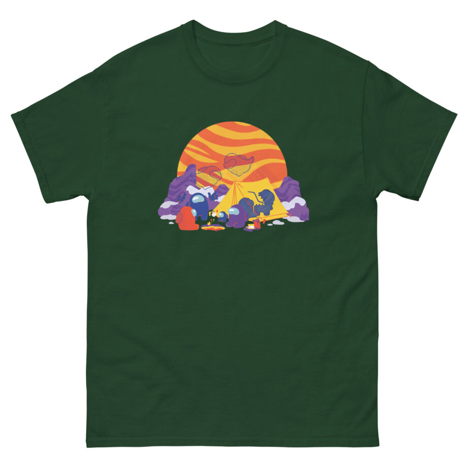 Among Us Polus Camping Unisex classic tee