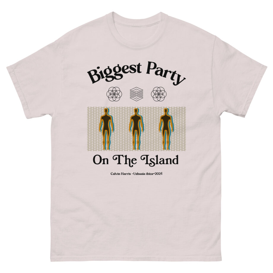 Calvin Harris Ushuaia Higher Island Party Unisex classic tee