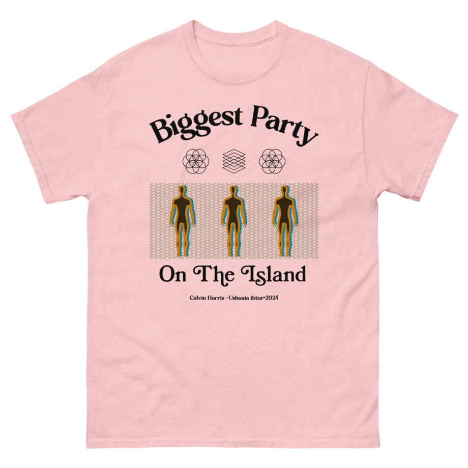 Calvin Harris Ushuaia Higher Island Party Unisex classic tee