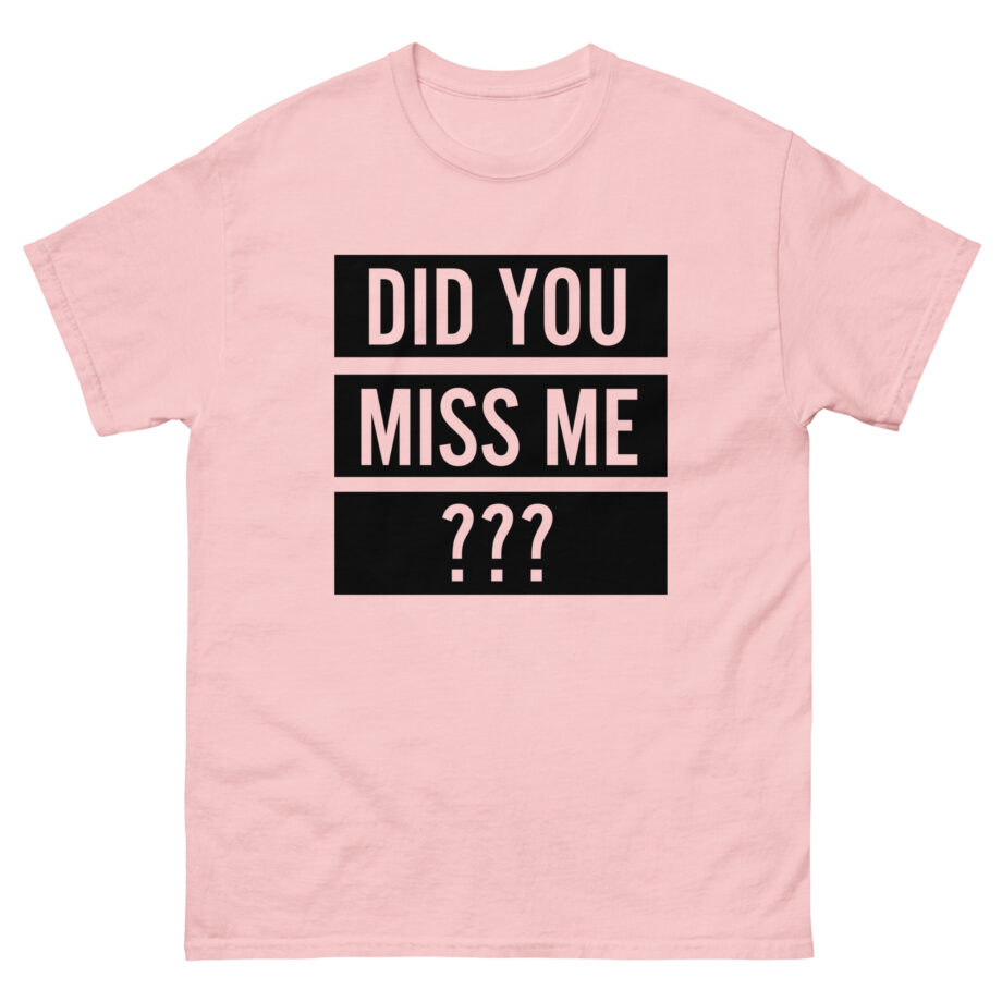 Olly Murs Did You Miss Me Unisex classic tee