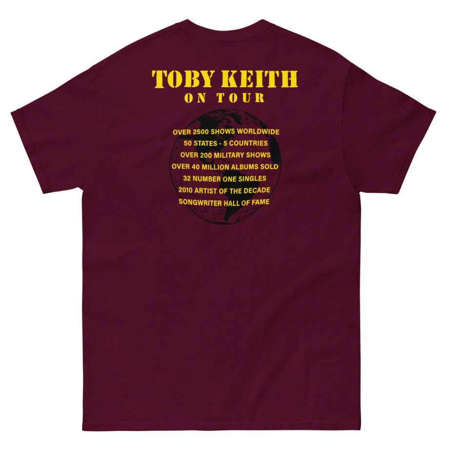 Toby Keith Easy Money Tour Unisex classic tee