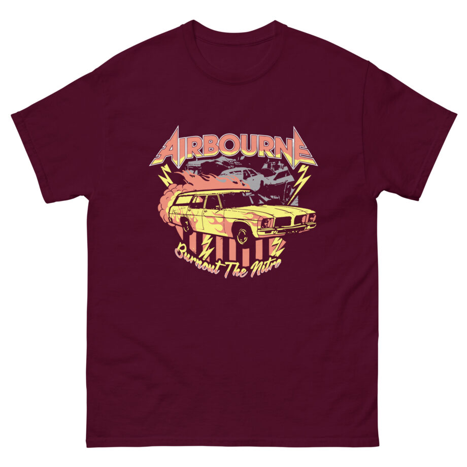 Airbourne Burnout the Nitro Unisex classic tee