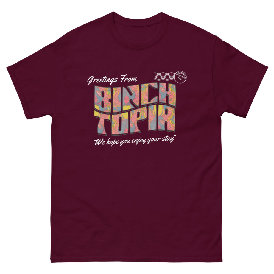Binchtopia Postcard Unisex classic tee