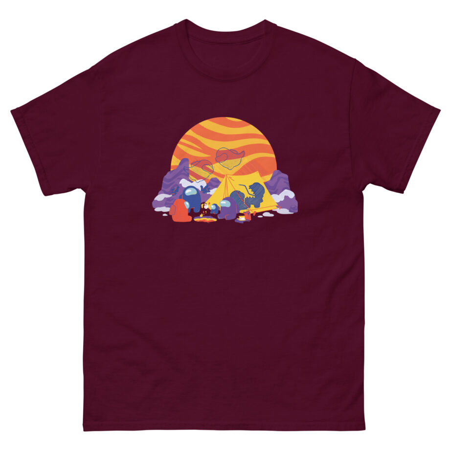 Among Us Polus Camping Unisex classic tee