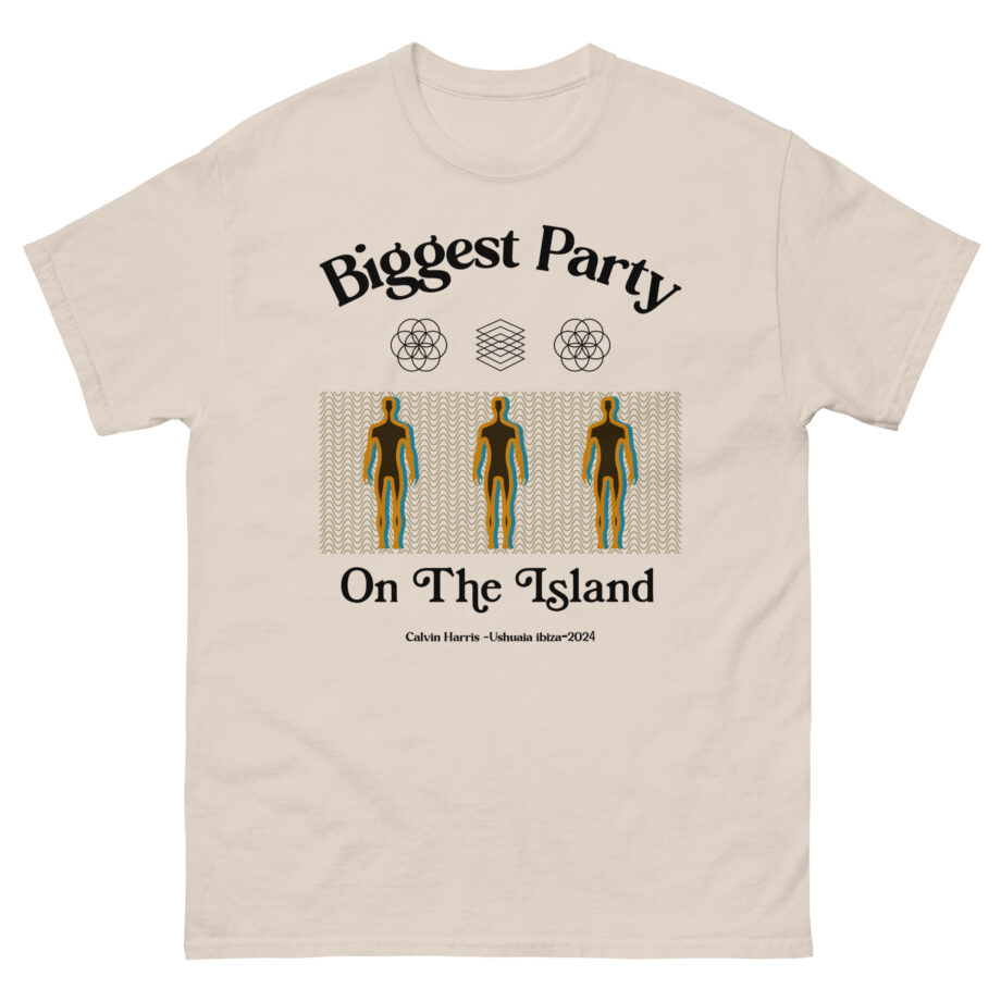 Calvin Harris Ushuaia Higher Island Party Unisex classic tee