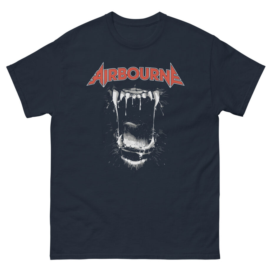Airbourne Black Dog Barking Tracks Unisex classic tee