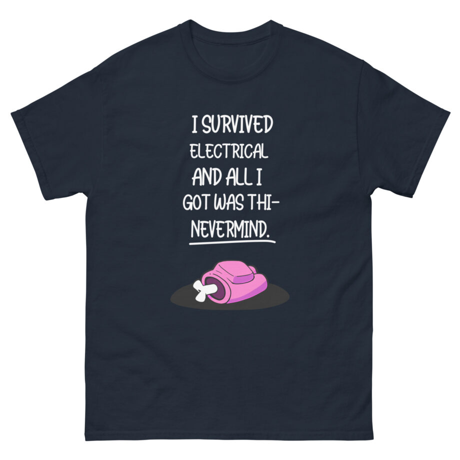 Among Us  Not Quite Survived Electrical Unisex classic tee