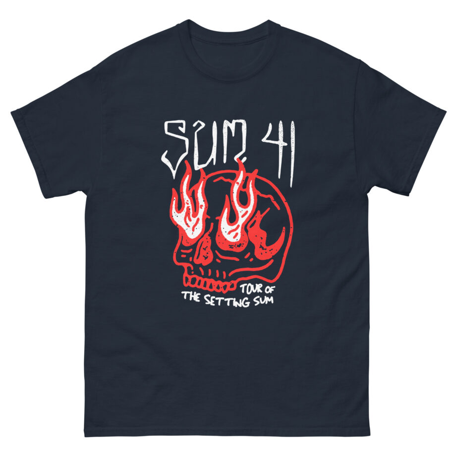 Sum 41 Skull Sketch Tour Unisex classic tee