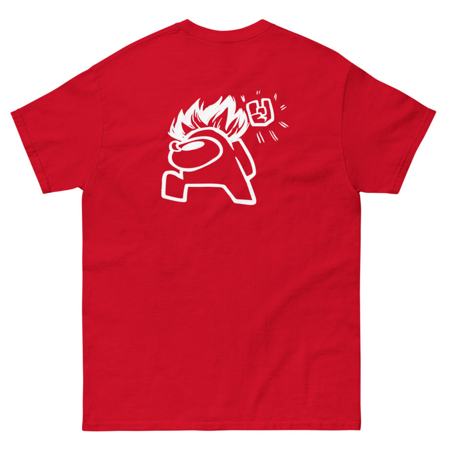Among Us Metal Red Unisex classic tee
