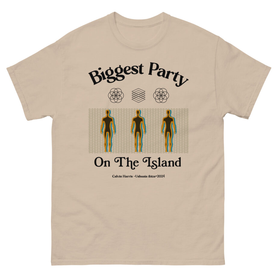 Calvin Harris Ushuaia Higher Island Party Unisex classic tee