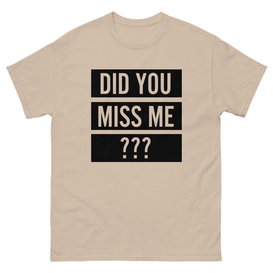 Olly Murs Did You Miss Me Unisex classic tee