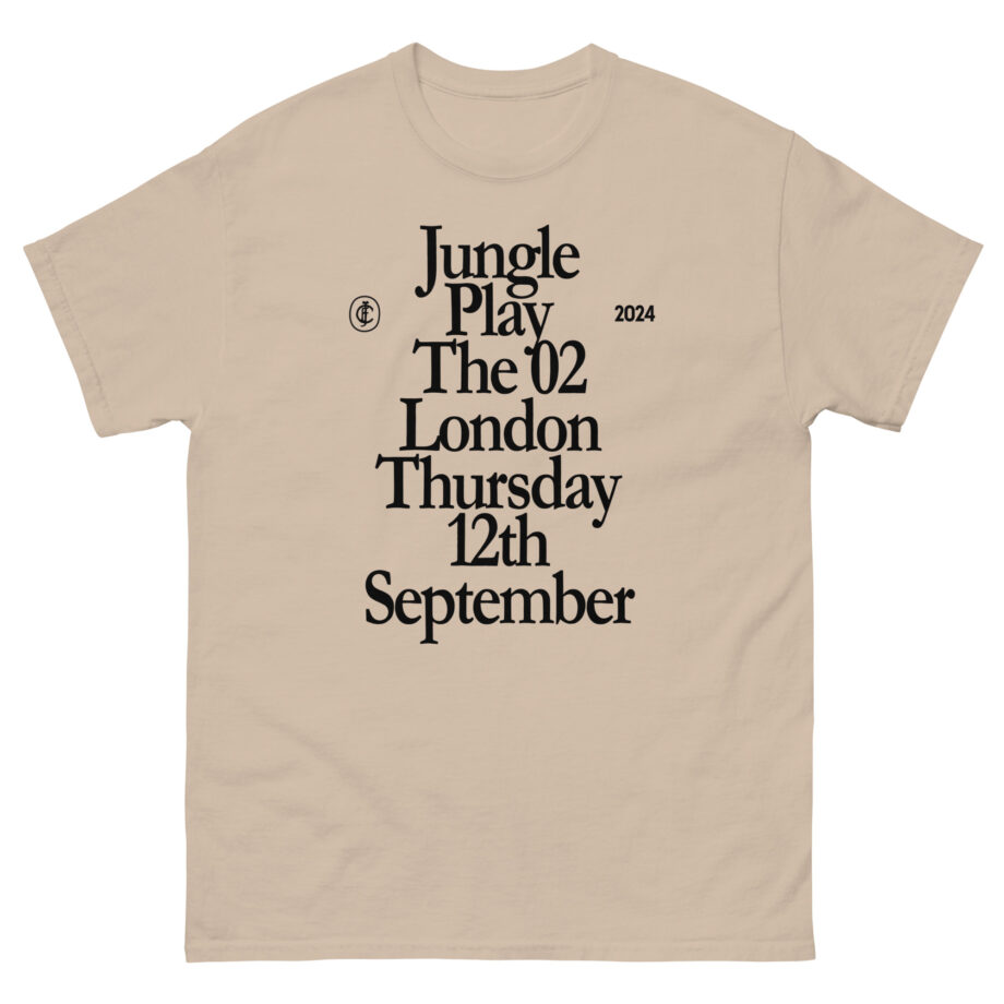 Jungle London, Uk September 12, 2024 Unisex classic tee