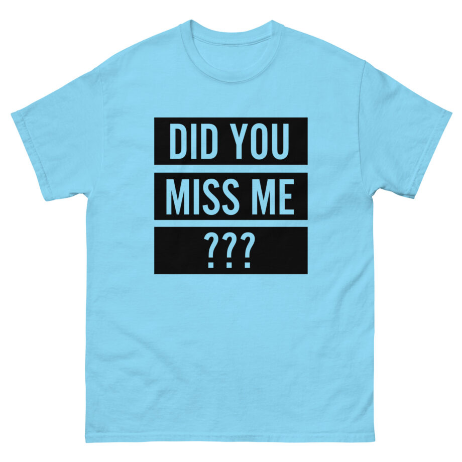 Olly Murs Did You Miss Me Unisex classic tee