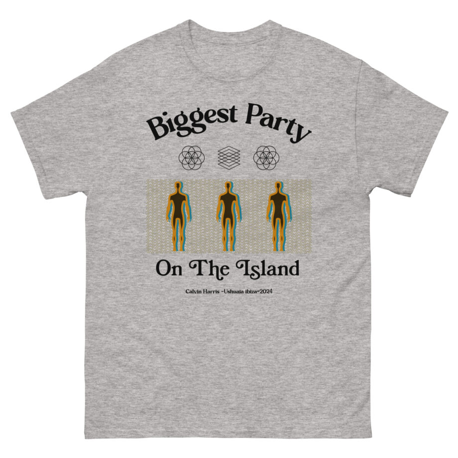 Calvin Harris Ushuaia Higher Island Party Unisex classic tee
