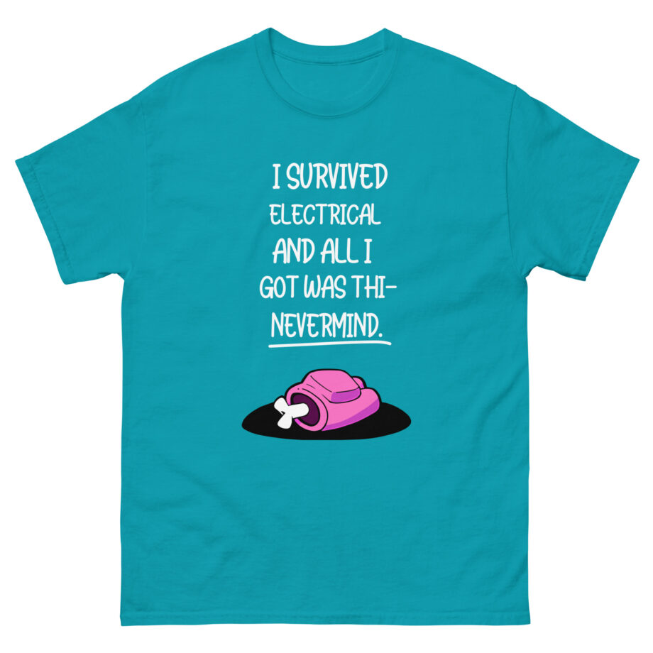 Among Us  Not Quite Survived Electrical Unisex classic tee
