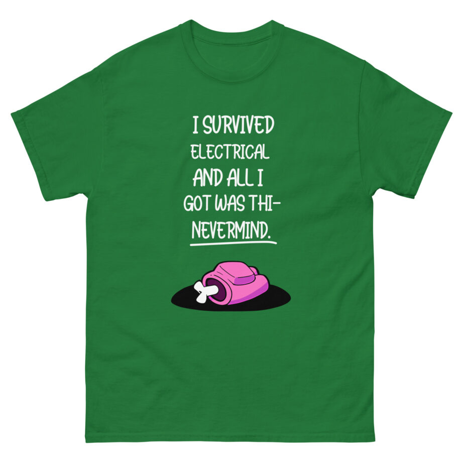 Among Us  Not Quite Survived Electrical Unisex classic tee