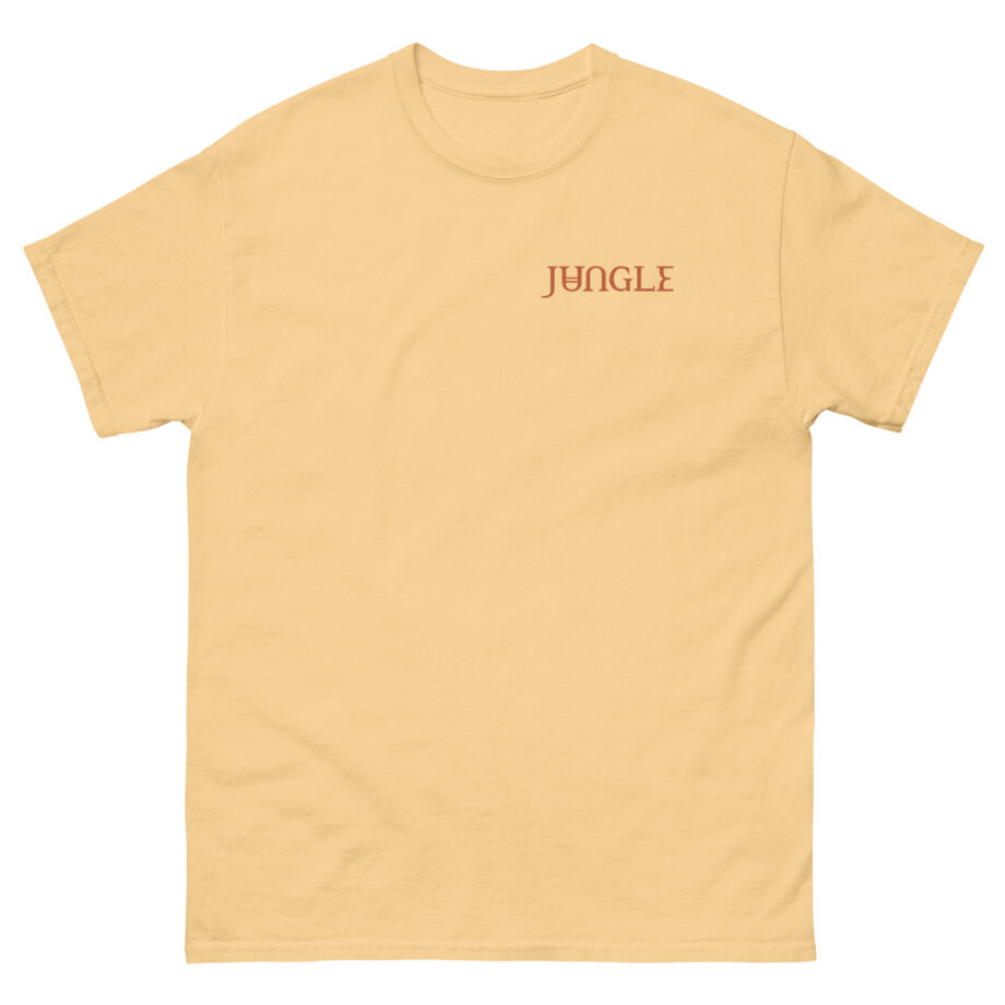 Jungle Volcano Paradise Stamp Unisex classic tee