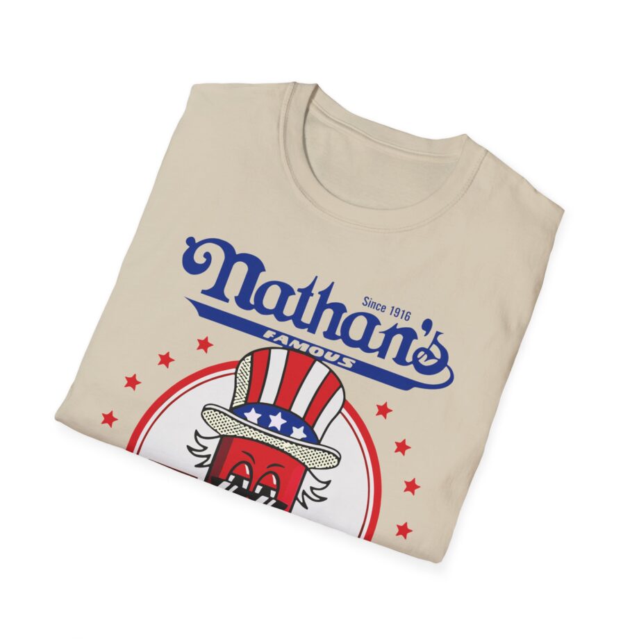 Matt Stonie Nathans Famous 2024 Hot Dog Eating Contest Unisex Softstyle T-shirt