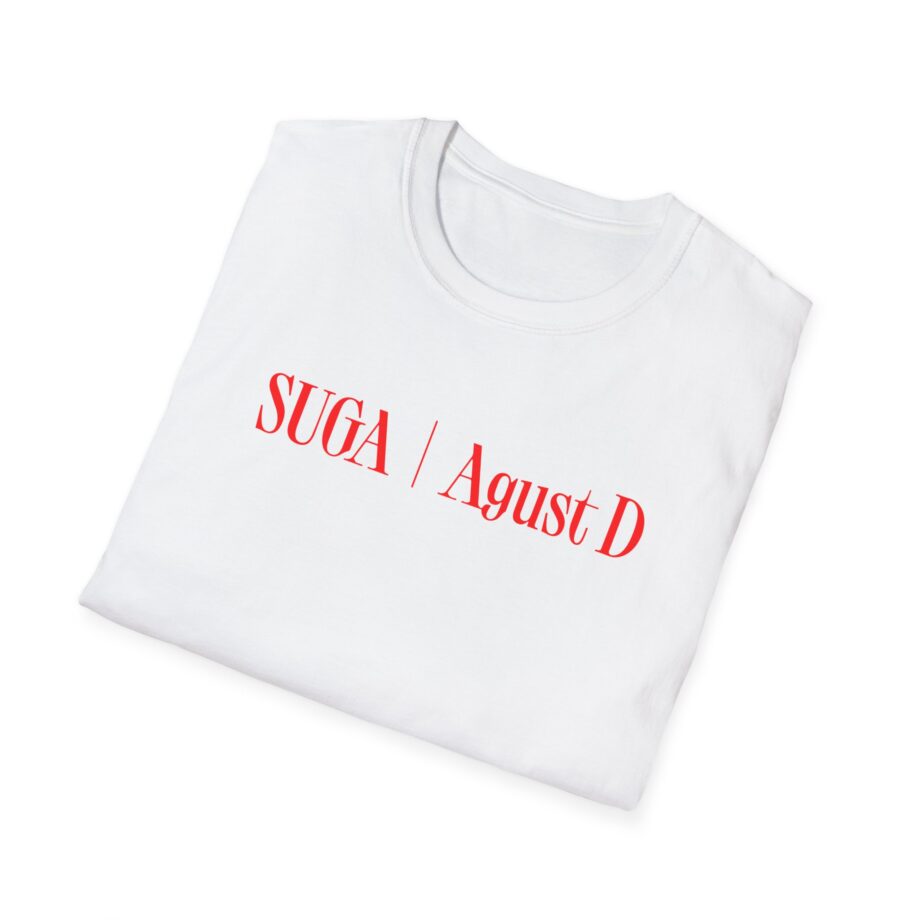 Suga Agust D  Unisex Softstyle T-Shirt