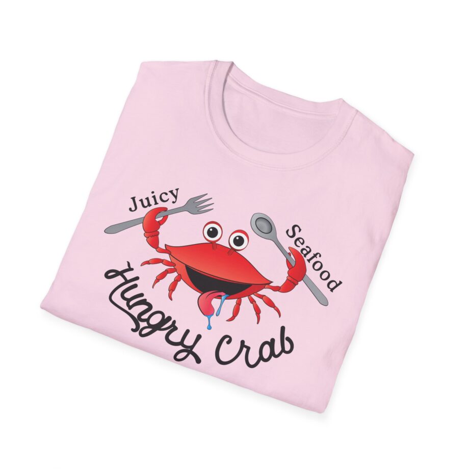 Hungry Box Hungry Crab Juicy Seafood Unisex Softstyle T-shirt