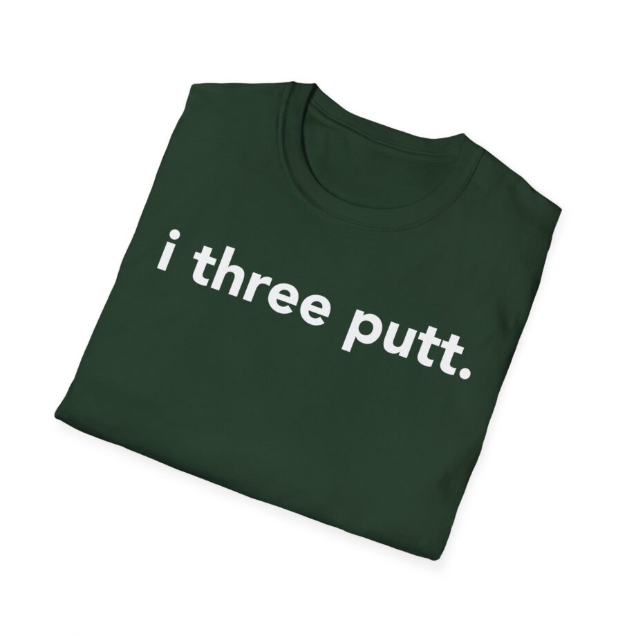 Rick Shiels I Three Putt Unisex Softstyle T-shirt