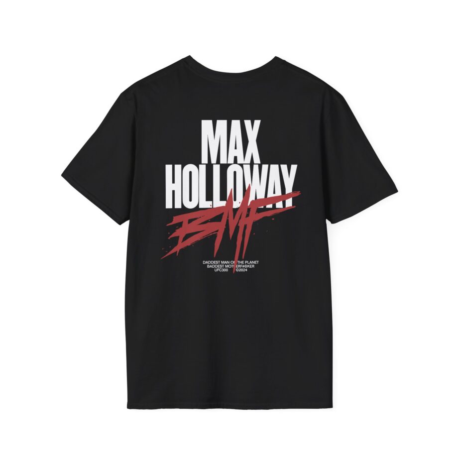 Max Holloway Dmp/bmf Cypress Unisex Softstyle T-shirt