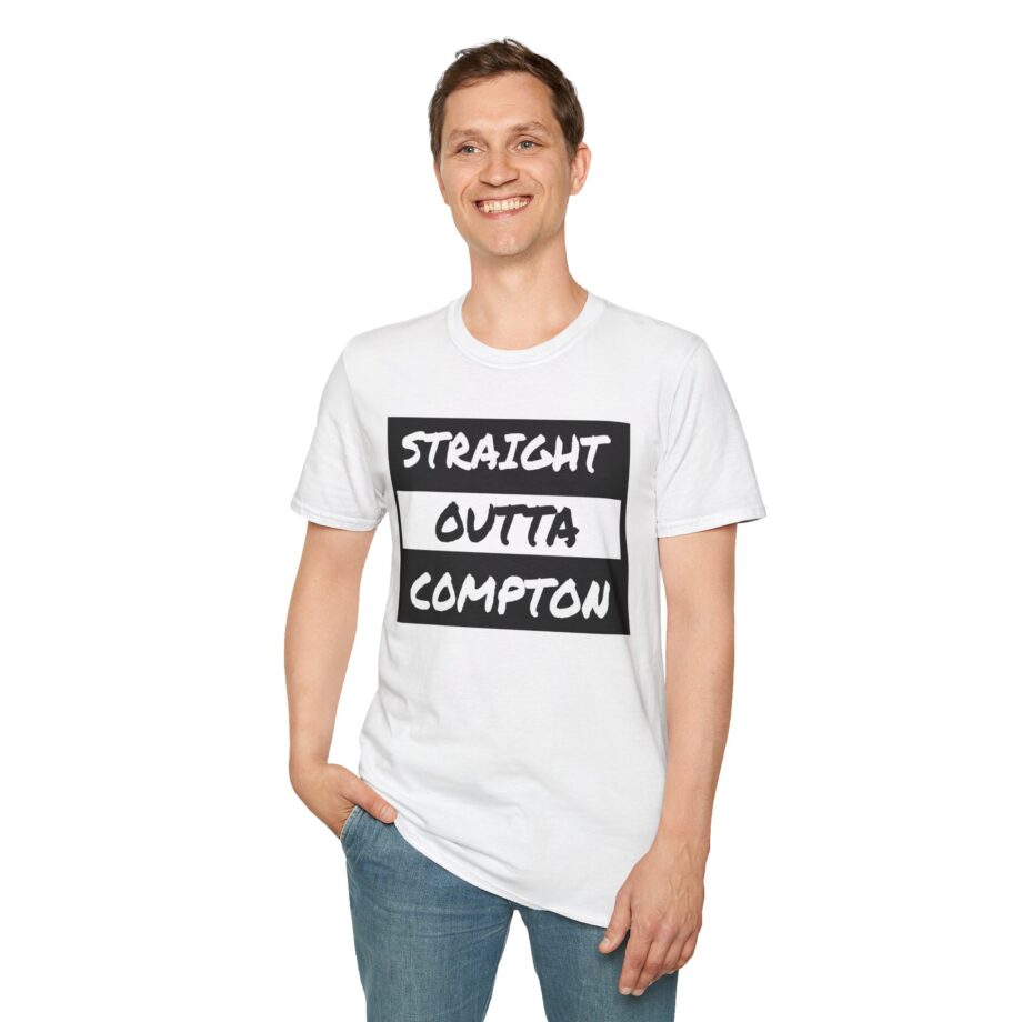Nwa Straight Outta Compton Unisex Softstyle T-shirt