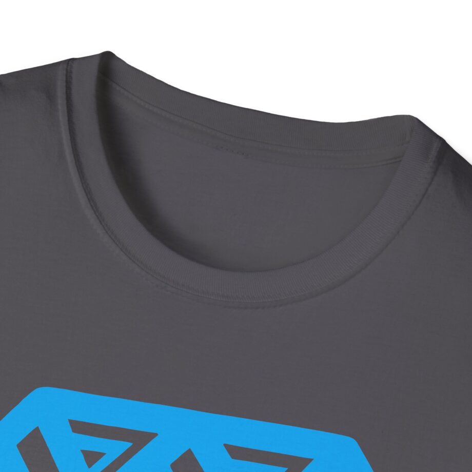 Dan Tdm Graffiti Blue Foil Unisex Softstyle T-shirt