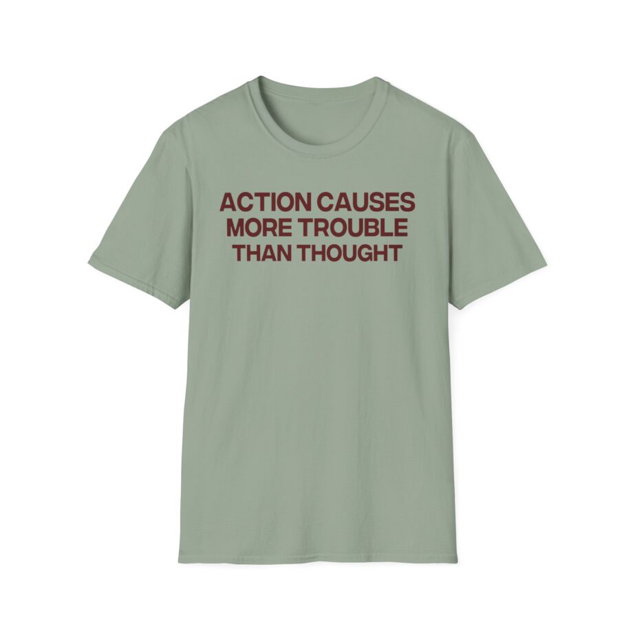 Jenny Holzer Action Causes More Trouble Than Thought Unisex Softstyle T-shirt