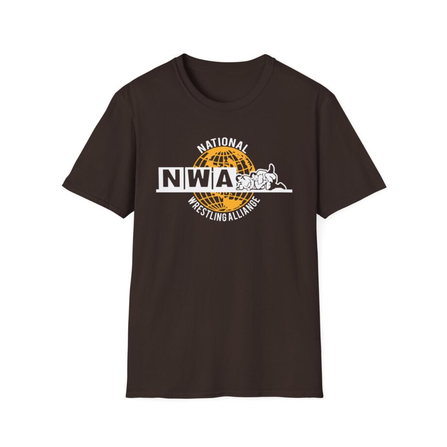 Nwa National Wrestling Alliance Unisex Softstyle T-shirt