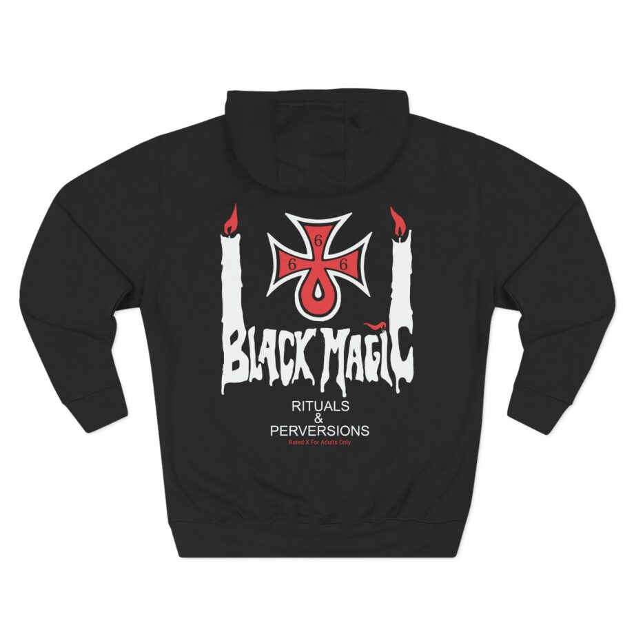 Electric Wizard Black Magic Rituals & Perversions Three-Panel Fleece Hoodie