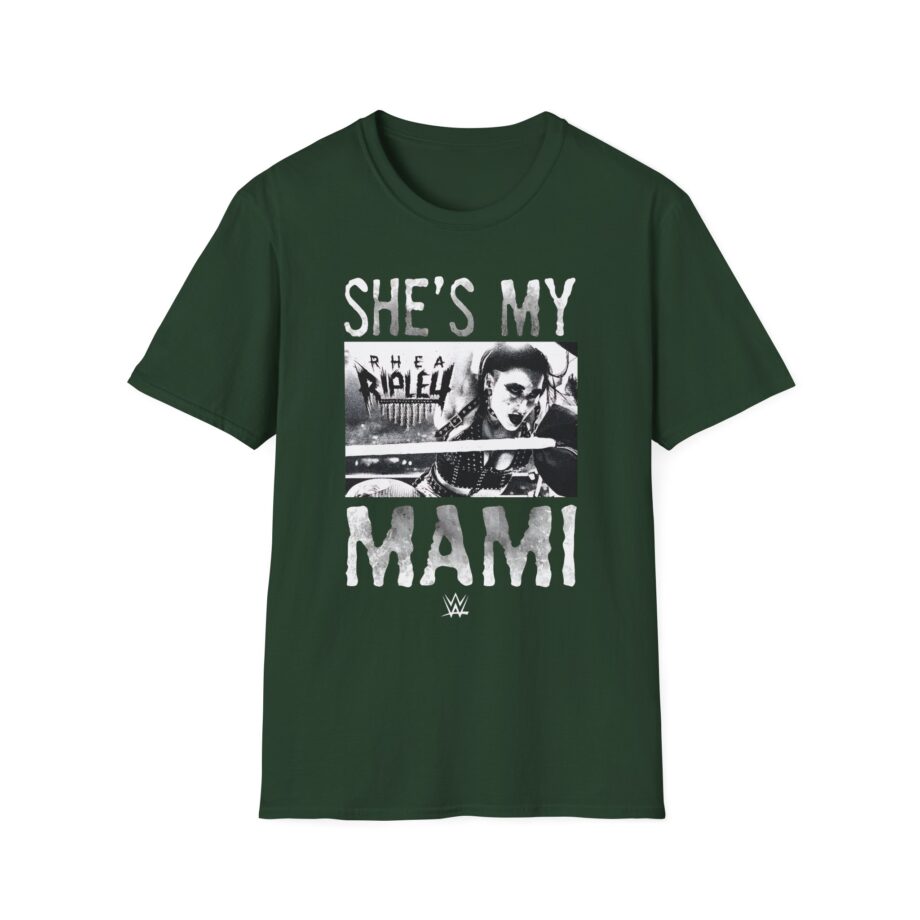 Rhea Ripley She's My Mami Unisex Softstyle T-Shirt