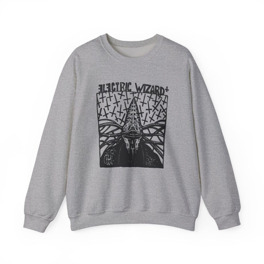 Electric Wizard Doom Sludge Stoner Metal Poster Unisex Heavy Blend™ Crewneck Sweatshirt