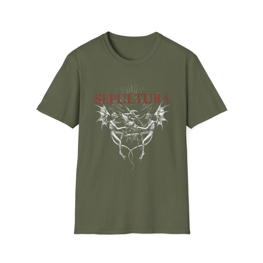 Sepultura Mmxxiii Unisex Softstyle T-shirt