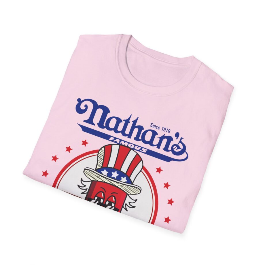 Matt Stonie Nathans Famous 2024 Hot Dog Eating Contest Unisex Softstyle T-shirt