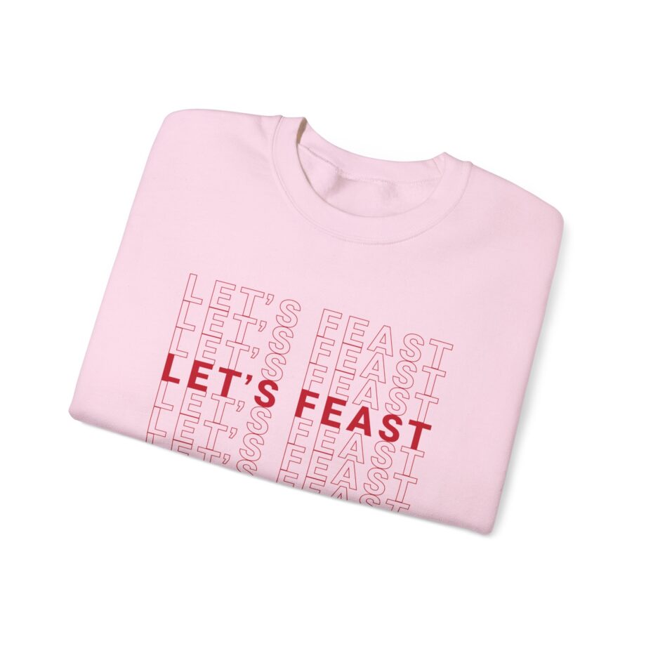 Elyse Myers Let’s Feast Unisex Heavy Blend™ Crewneck Sweatshirt