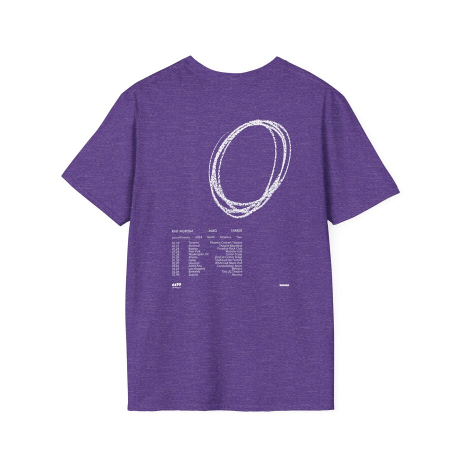 Wave to Earth you.will.knovv NA Tour Unisex Softstyle T-Shirt