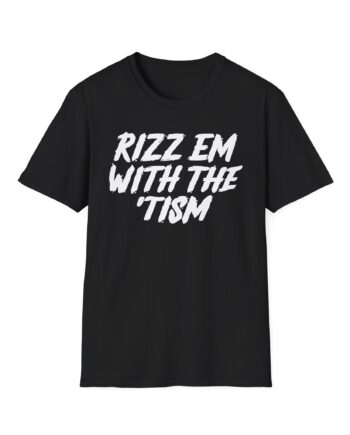 Ryan Windridge Rizz Em With the Tism Unisex Softstyle T-shirt