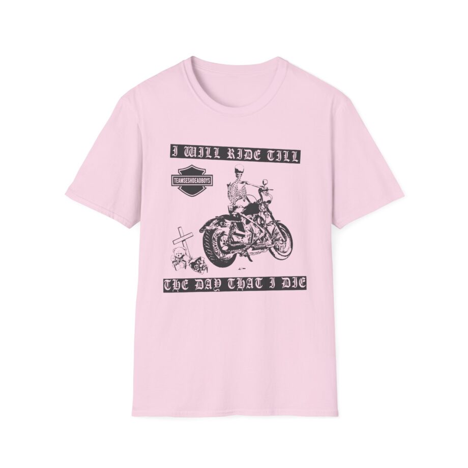 Bones Team Sesh Ride Till I Die Unisex Softstyle T-shirt