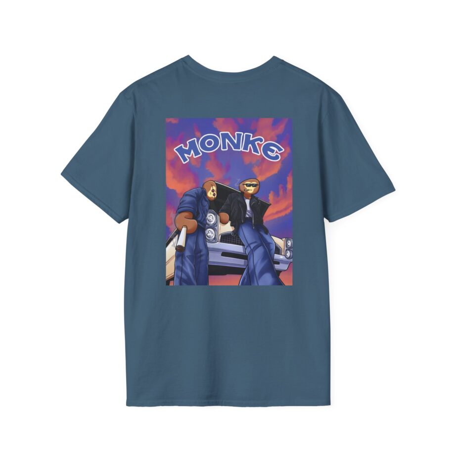 Spoonkid Dj Monke Unisex Softstyle T-Shirt