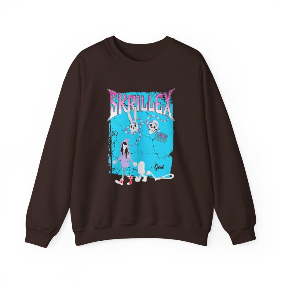 Skrillex Gost Album Cover Unisex Heavy Blend™ Crewneck Sweatshirt