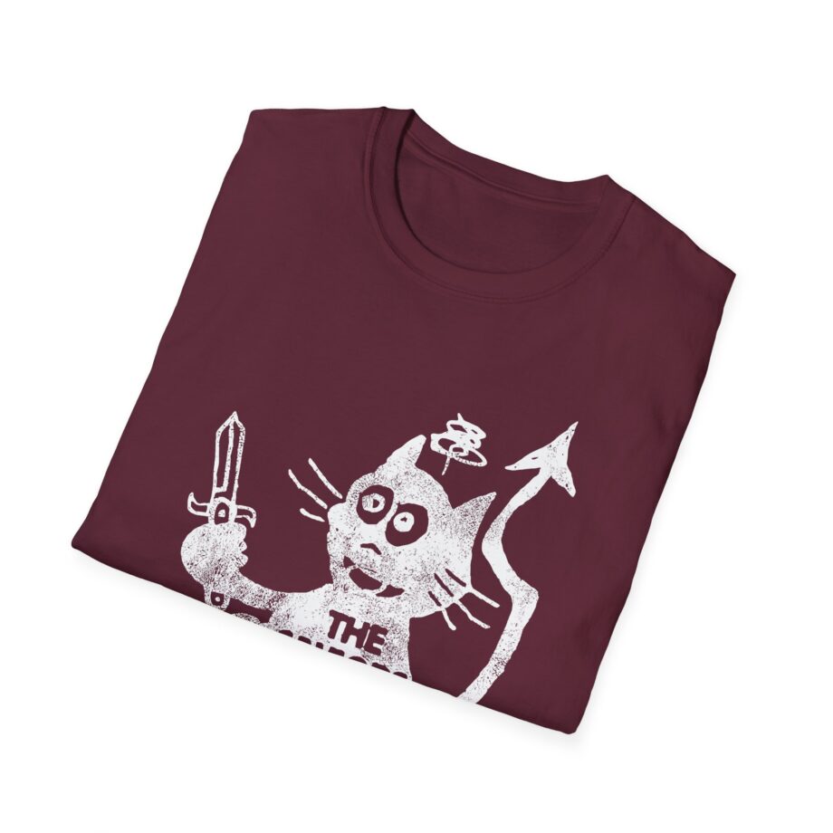 Green Day Cat and Sword Unisex Softstyle T-shirt